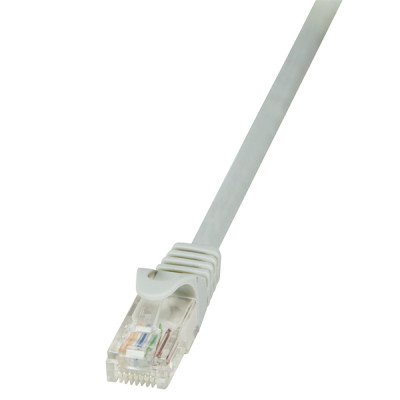 LOGILINK patchcord, CAT 6 U/UTP, EconLine 0,5m, szürke CP2022U