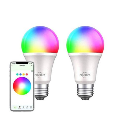 Gosund WB4 Nitebird Intelligens LED fényforrás RGB E27 Tuya 2db