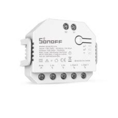 Sonoff Dual Lite (R3) két áramkörös WiFi-s okosrelé SON-REL-DUALITE-R3